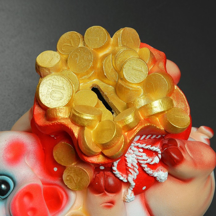 Копилка "Свинья с мешком"