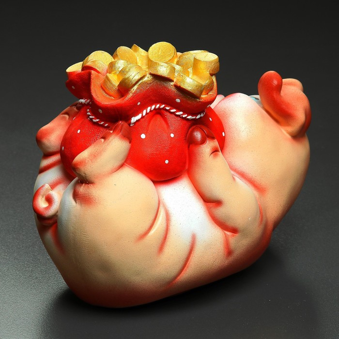 Копилка "Свинья с мешком"