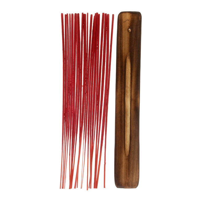 Ароманабор "Karma" лотос (20 палочек с деревянной подставкой)