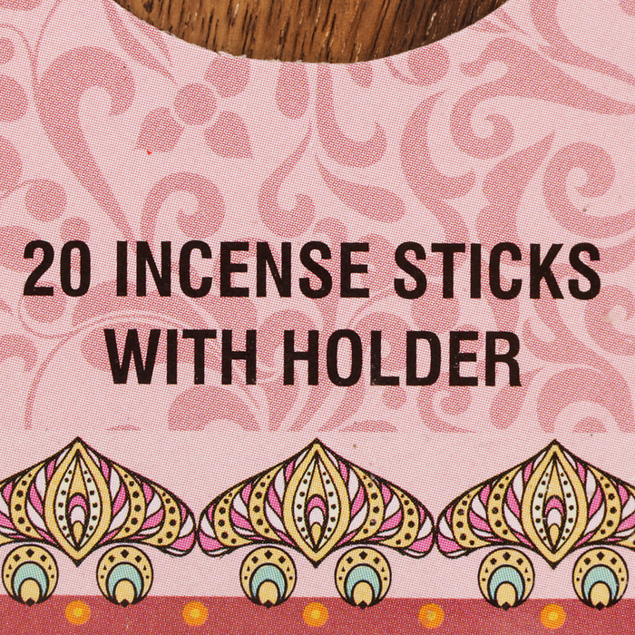 Ароманабор "Karma" лотос (20 палочек с деревянной подставкой)