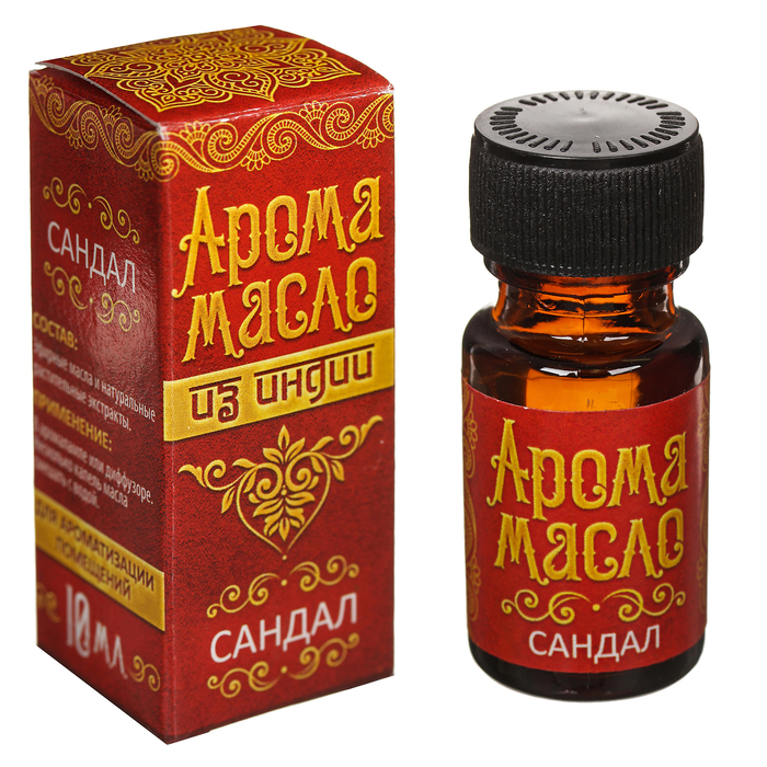 Аромамасло "Индия" сандал 10 мл