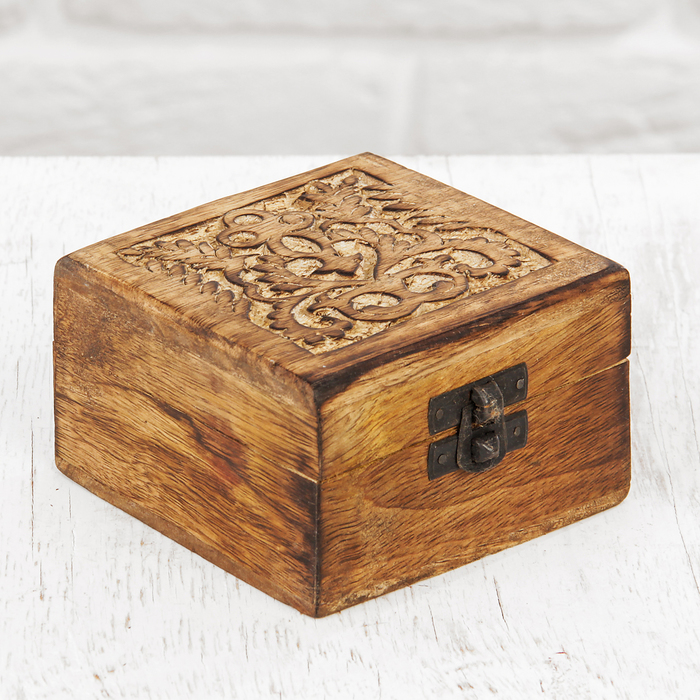 Шкатулка Индия "Узор"