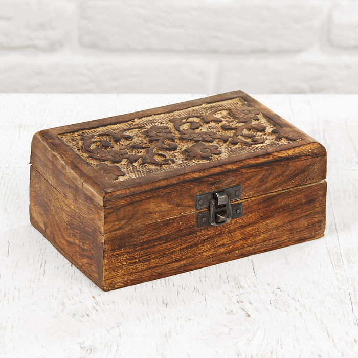 Шкатулка Индия "Соцветие"