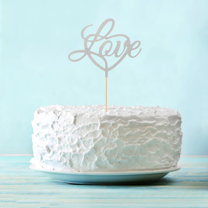 Топпер Love с сердцем