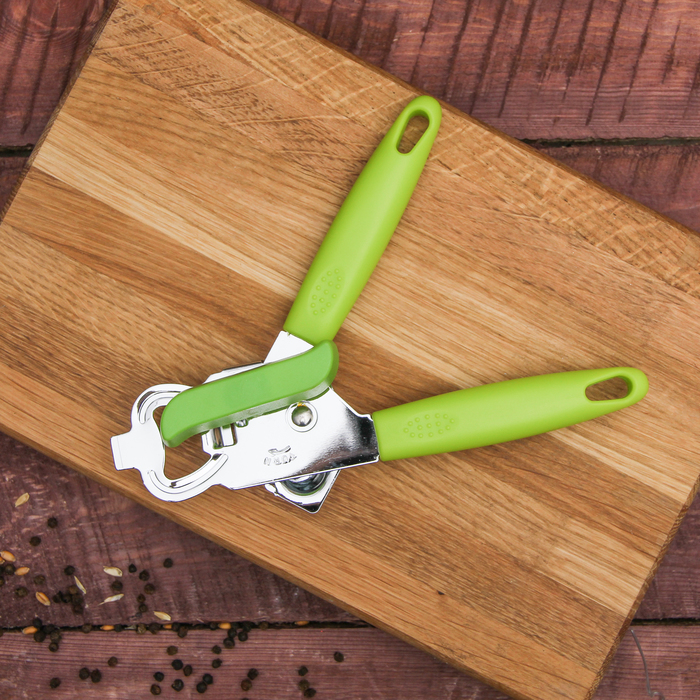 Нож консервный с открывалкой 21х6 см "Стайл", МИКС