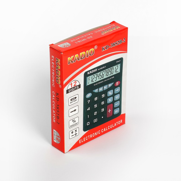 Калькулятор настольный 12-разрядный 3852B