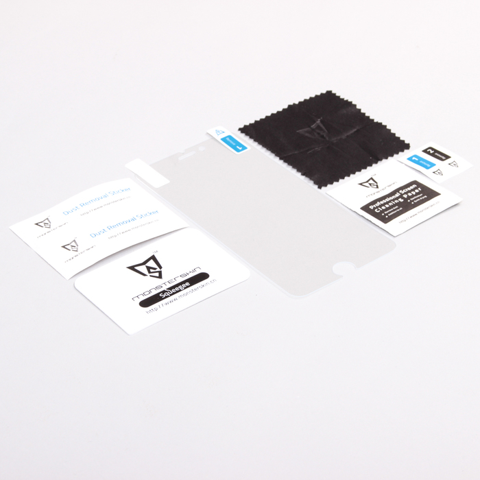 Защитная пленка ударопрочная антибликовая Monsterskin Anti blue ray for IPhone 6+ Уценка