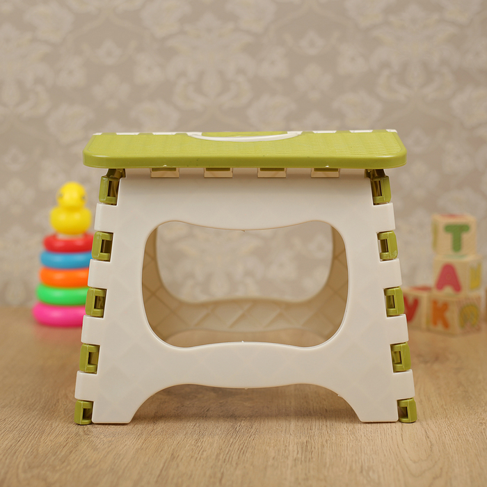 Табурет складной универсальный 24х18,5х19,5 см, цвет МИКС