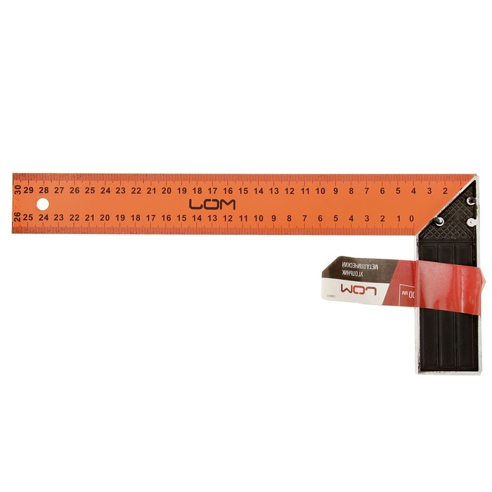 Угольник металлический LOM, 300 мм