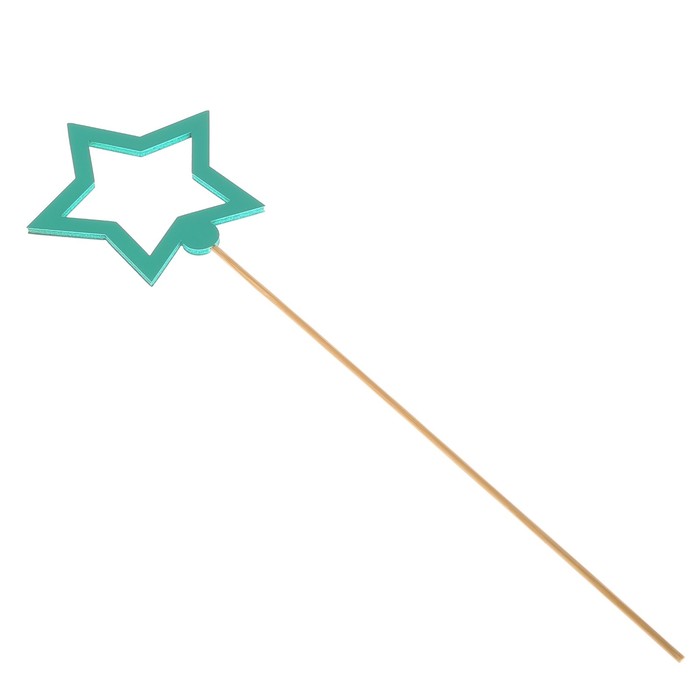 Топпер «Звезда», мятный, 7,5х7 см