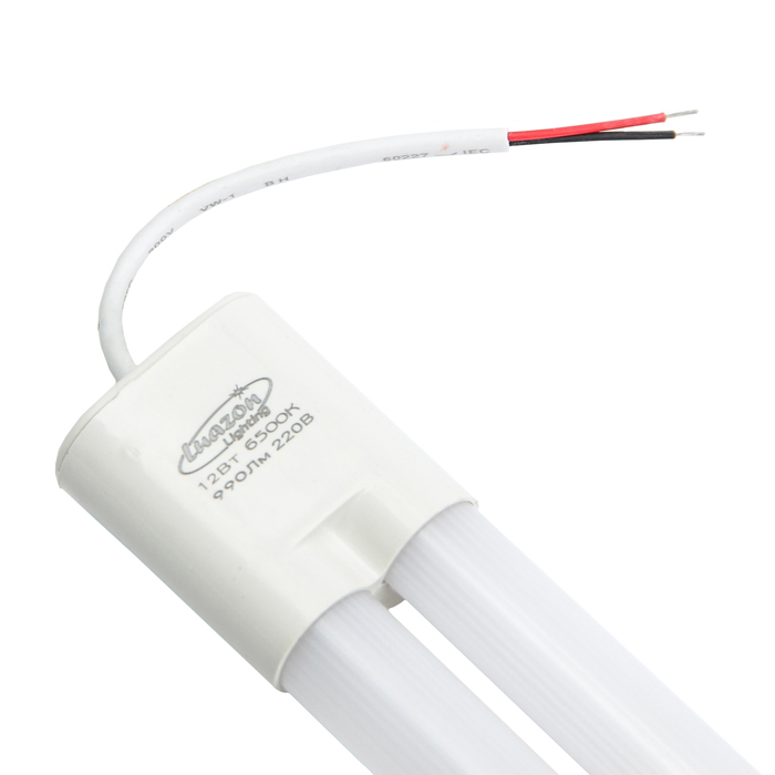 Светильник светодиодный Luazon 12 Вт, 330 х 40 мм, 990 Лм, IP20, 6500 К, 220 В