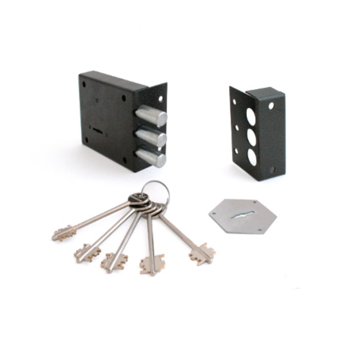Замок накладной "Керберос" 111.11.053, 3 ключа