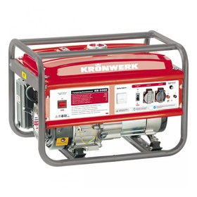 

Генератор KRONWERK KB 5000, бензиновый, 5 кВт, 220 В/50 Гц, 25 л, ручной старт