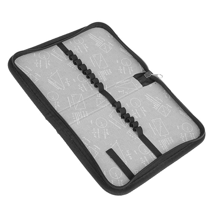 Пенал 1 секция 115х190 мм, ламинированный картон "Котенок и клубок"