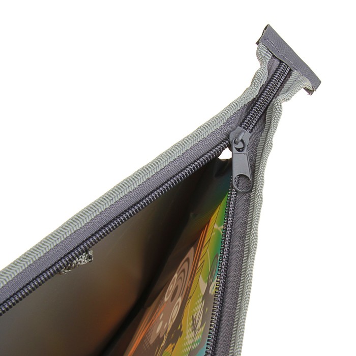 Папка с ручками пластиковая А4, 335x235х55мм «Мото фристайл», ручки-шнурок