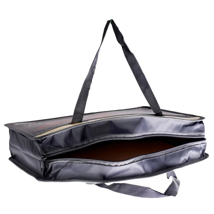 Папка с ручками пластиковая А4, 330x260х75 мм «Красный грузовик»