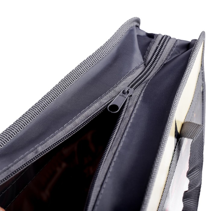 Папка с ручками пластиковая А4, 330x260х75 мм «Красный грузовик»