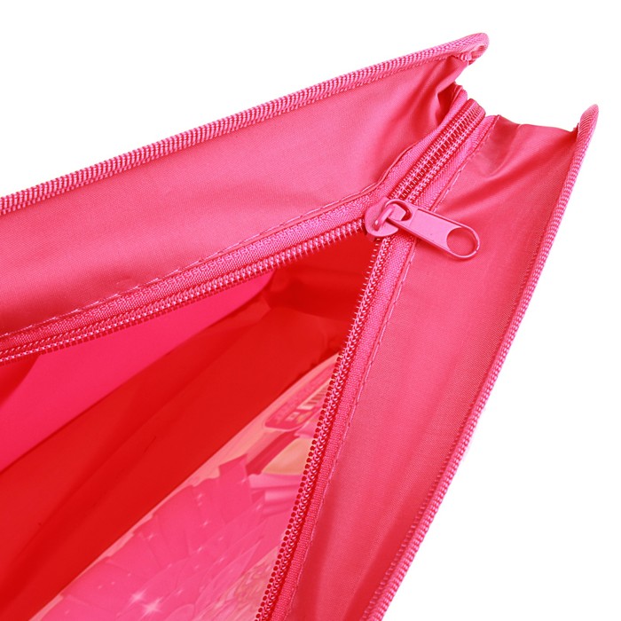 Папка с ручками пластиковая А4, 330x260х75 мм «Принцесса в замке»