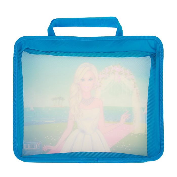 Папка с ручками пластиковая А4, 330х260х75 мм NEW «Красавица»