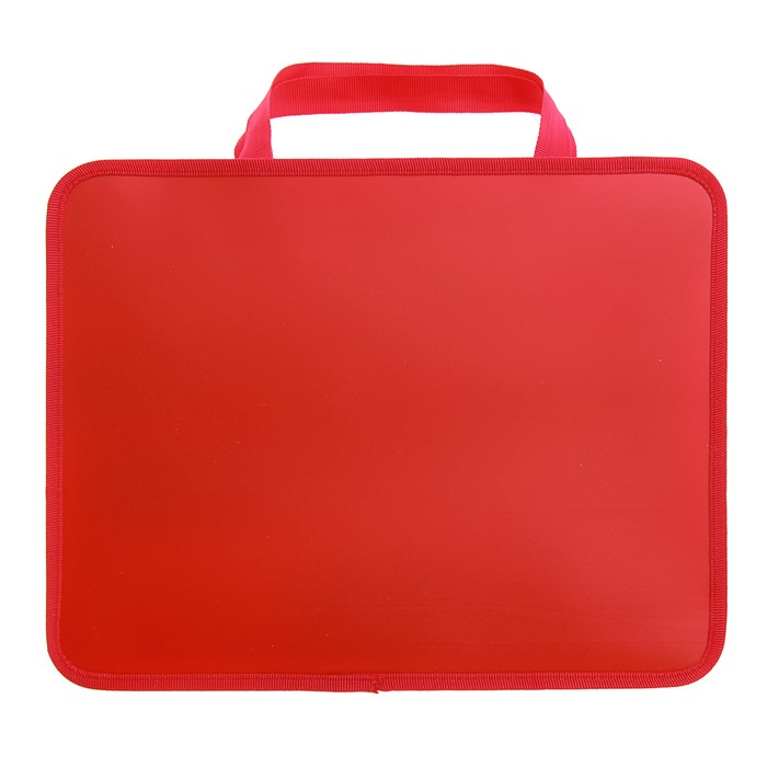 Папка с ручками пластиковая А4, 330х260х75 мм NEW «Принцесса с птичкой»