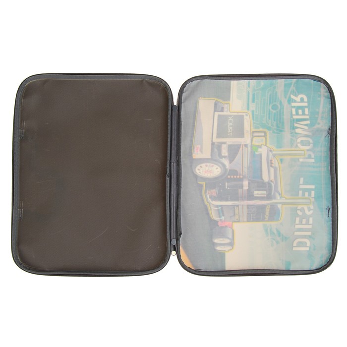 Папка с ручками текстиль А4 20мм 335х260 «Тягач»