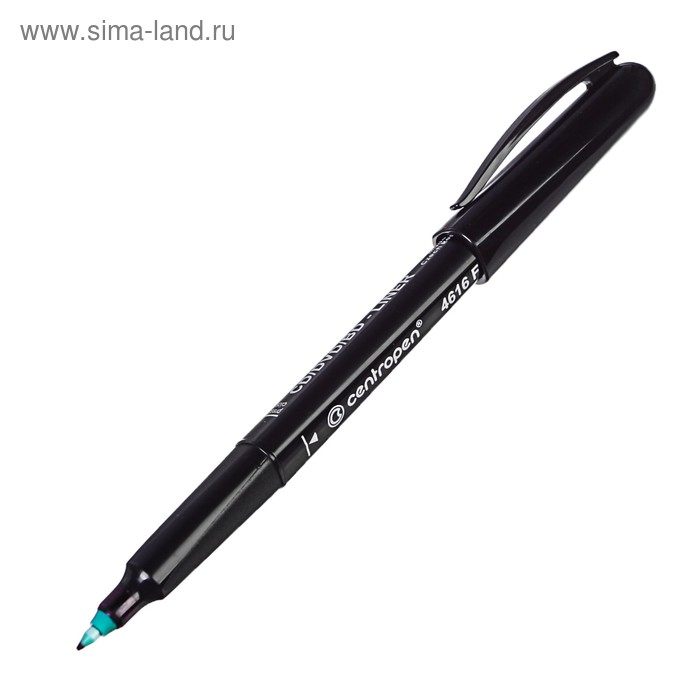 

Mаркер для CD/DVD 1,2 мм Centropen 4616, линия 0,6 мм, цвет зелёный