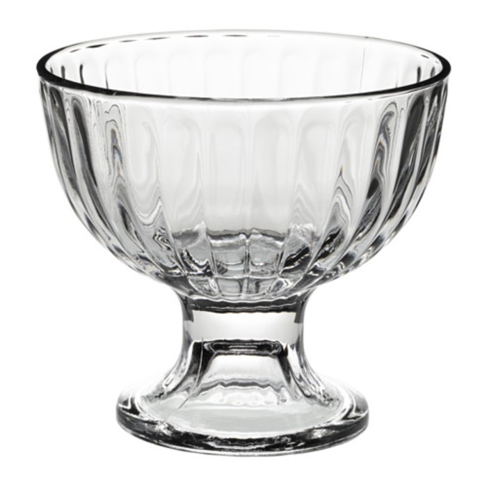 Миска десертная, прозрачное стекло ДИСТРИКТ