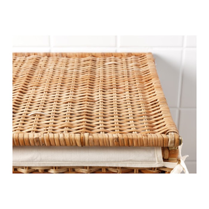 Корзина для белья с подкладкой 80 л, ротанг БРАНЭС