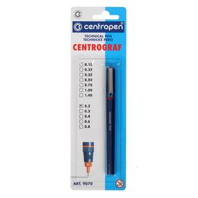 

Рапидограф Centropen 9070, линия 0.2 мм