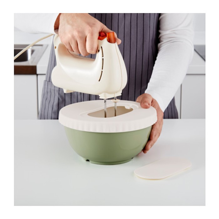 Миска с крышкой, зеленый 2 л диаметр 23 см АЛЛЕХАНДА