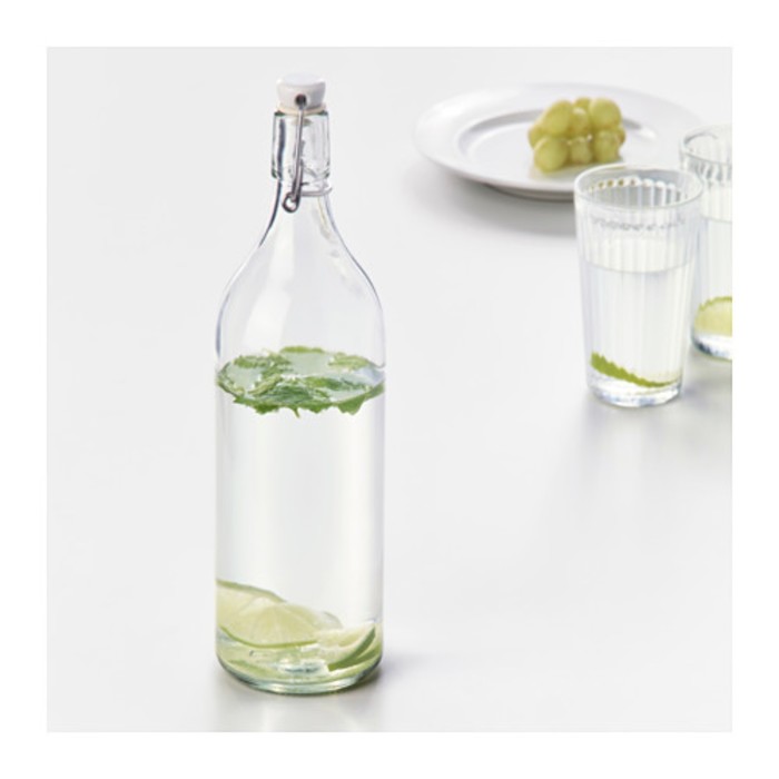 Бутылка с пробкой 1 л КОРКЕН