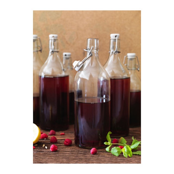 Бутылка с пробкой 1 л КОРКЕН