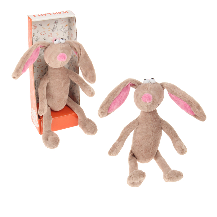 Мягкая игрушка "Зайка-зазнайка", 22 см