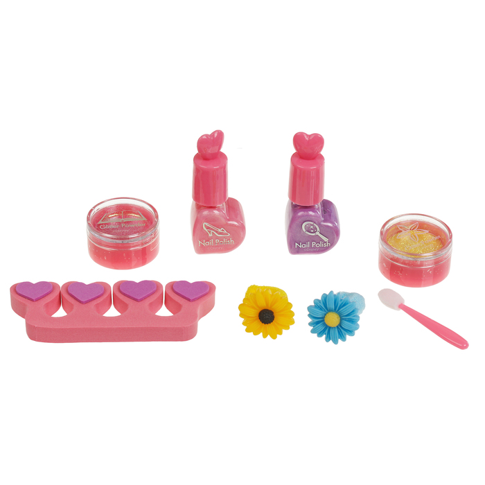 Игровой набор для ногтей Princess с косметичкой