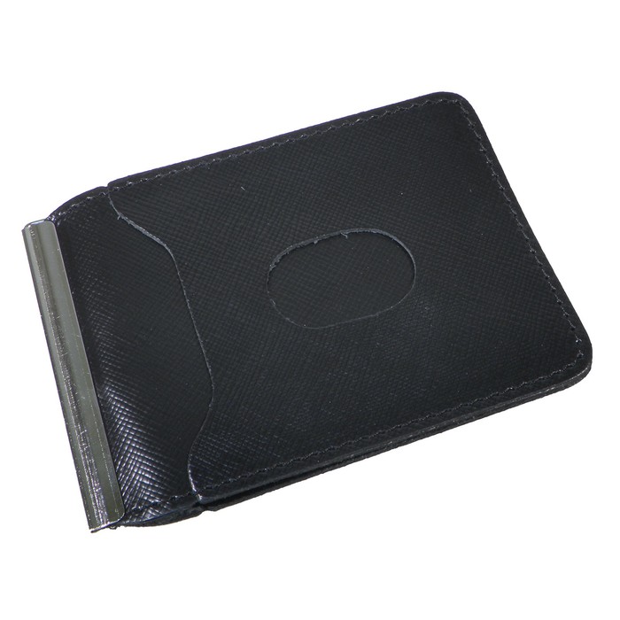 Портмоне с зажимом, цвет чёрный (Z-3-589)