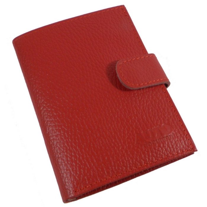 Портмоне женское, отдел для купюр, для монет, для кредитных карт, цвет красный