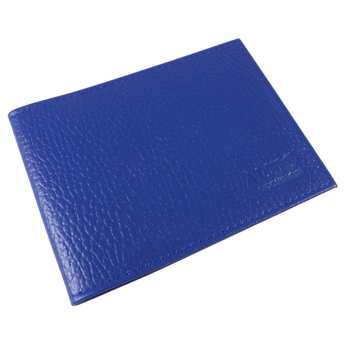 Обложка для автодокументов, цвет синий