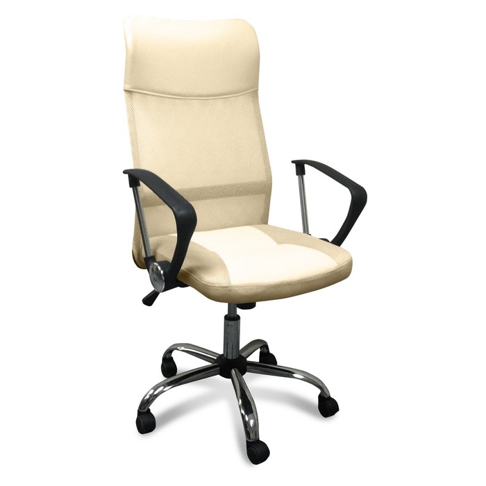 Кресло офисное 8011-MSC, бежевый