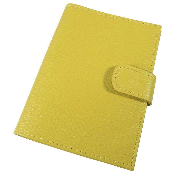 Обложка для автодокументов, цвет жёлтый
