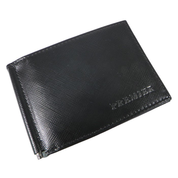 Кошелек с зажимом, цвет чёрный