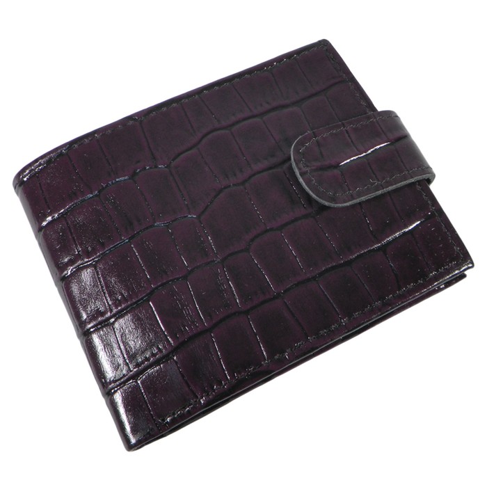 Кошелек женский на кнопке, цвет фиолетовый (M-51-67)