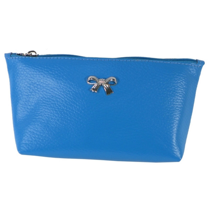 Косметичка простая, цвет синий (F-92-324)