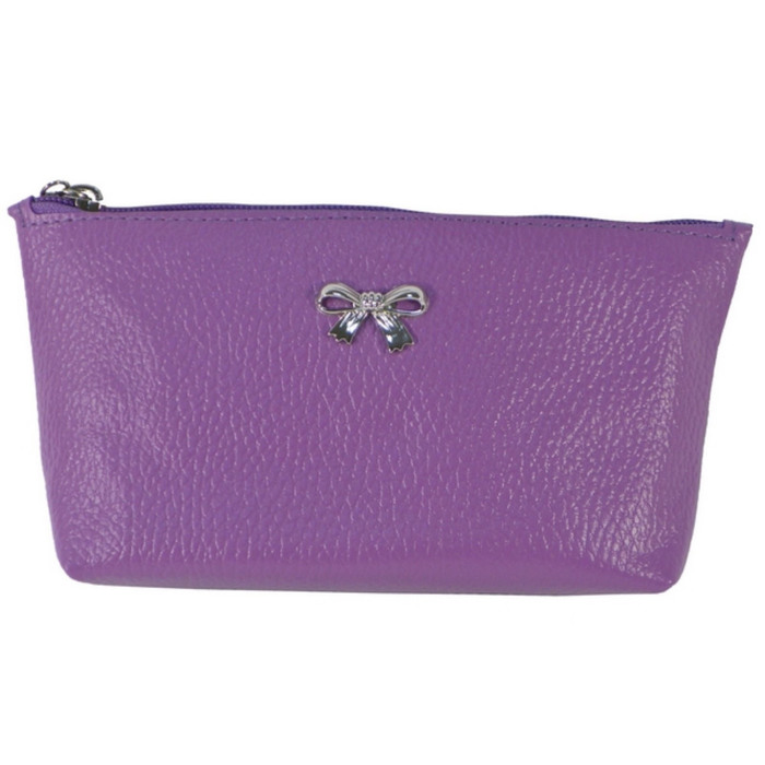 Косметичка простая, цвет сиреневый (F-92-323)