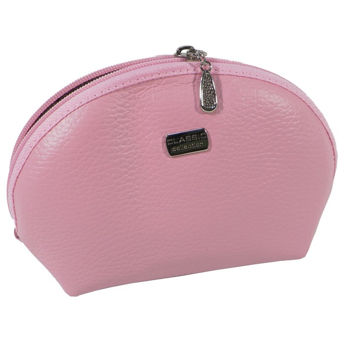 Косметичка простая, цвет розовый