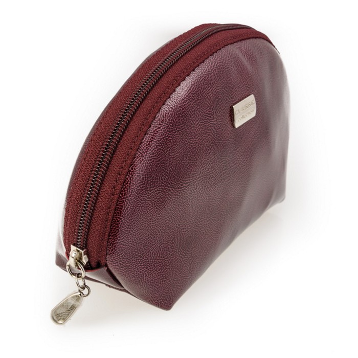 Косметичка простая, цвет бордовый (F-91-117)