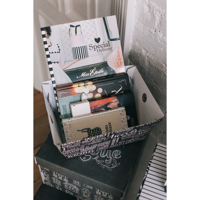 Складная коробка–трапеция «Живи и мечтай», 27 х 19,5 х 13 см