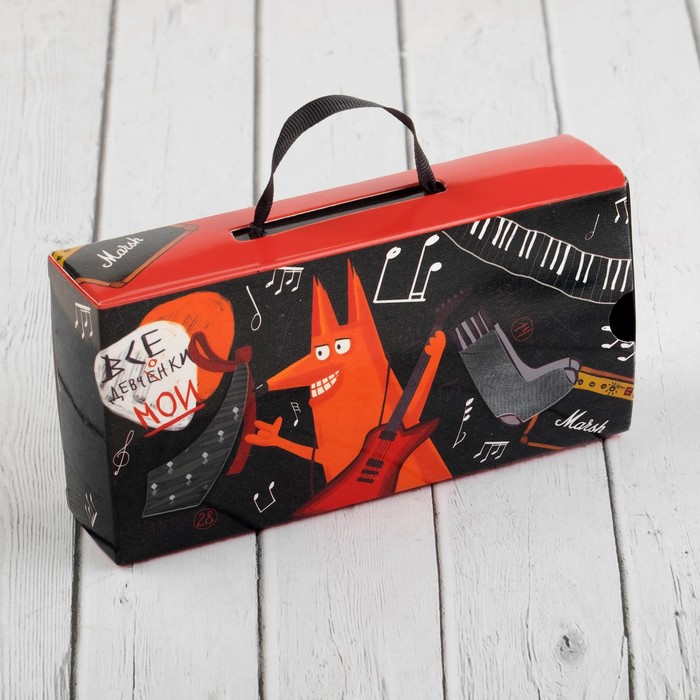 Набор детский "Любимчик девчонок" 3-6 лет, галстук 28 см, носки 14 р-р, п/э, чёрный/серый