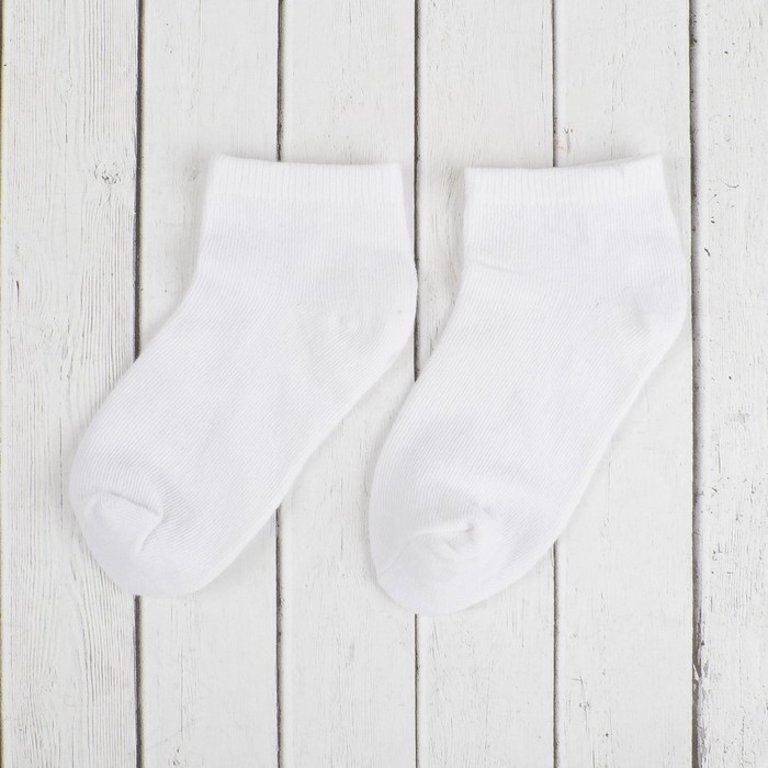 Набор детский "Для самого делового" галстук 28 см, носки 14 р-р, п/э, синий/белый