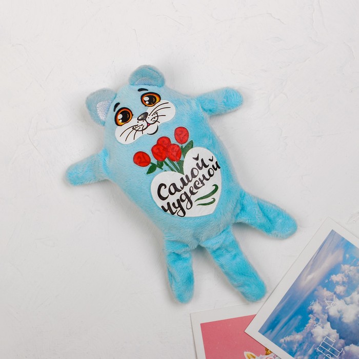 Мягкая игрушка-магнит "Самой чудесной", 15 см