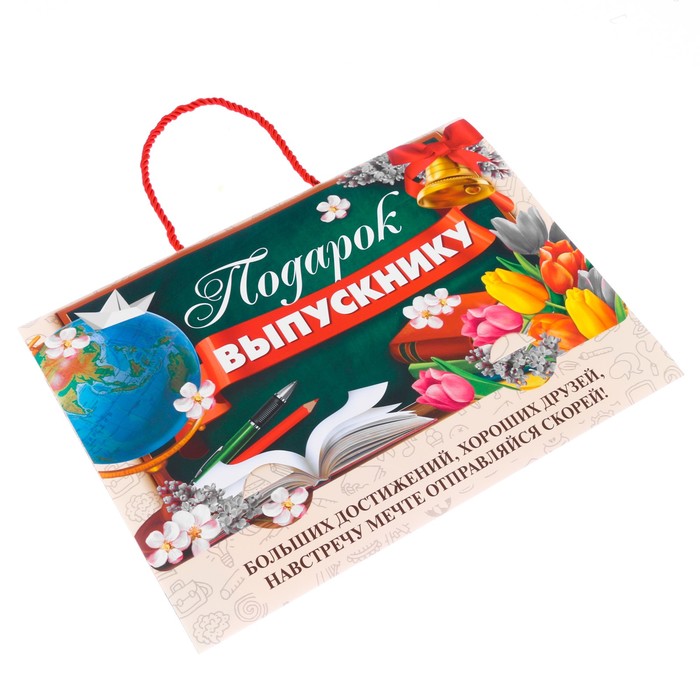 Папка-портфель для подарков "Выпускнику"